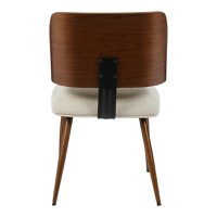 Scaun, Ubane, Nuc, 53x62.5x85 cm - 5