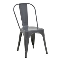 Scaun Utopia Gri inchis 44x44x85 cm - 1