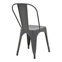 Scaun Utopia Gri inchis 44x44x85 cm - 3
