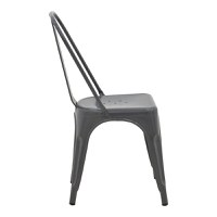 Scaun Utopia Gri inchis 44x44x85 cm - 4