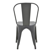 Scaun Utopia Gri inchis 44x44x85 cm - 6