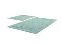 Set 2 Covorase de Baie Daniel Mint (Bumbac 100%) - 1
