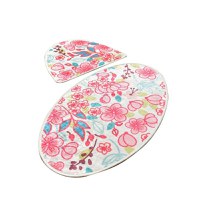 Set 2 Covorase de Baie Dolce Oval - 1