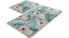 Set 2 Covorase de Baie Koala Verde