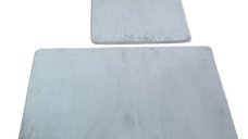 Set 2 Covorase de Baie Plush Gri Deschis