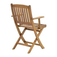 Set 3 buc masă și scaune pliabile pliabile de grădină Recofly-Carpuva Maro 70x70x74 cm - 7