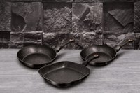 Set 3 tigai, negru Rose Collection - 4