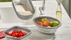 Set 5 buc strecuratoare sita ET-00108 Gri 27.5x23x15.5 cm