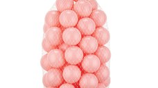 Set 50 de bile plastic Roz 7x7 cm