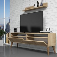 Set Comoda TV si Masuta de Cafea Living Best Oak - 2