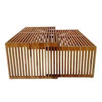 Set de 2 mese de gradina Tinnie Boho Pako World Natural 116x60x46 cm - 3