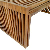 Set de 2 mese de gradina Tinnie Boho Pako World Natural 116x60x46 cm - 6