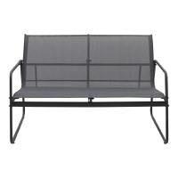 Set de gradina 4 buc. Veranda, Antracit, 110x74x75 cm - 5