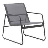 Set de gradina 4 buc. Veranda, Antracit, 110x74x75 cm - 6