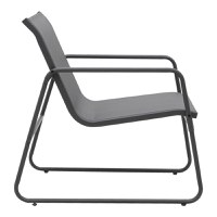 Set de gradina 4 buc. Veranda, Antracit, 110x74x75 cm - 8