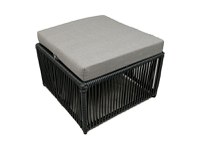 Set de gradina Shangai 8 Gri 158x62x62 cm - 4