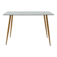 Set dining Chloe-Julita, Pako World, 5 piese, Antracit, 120x70x75 cm - 6