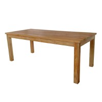 Set dining Elaiza-Wooly, Pako World, 7 piese, Bej-Natural, 220x90x75 cm - 5
