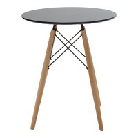 Set dining Julita, Pako World, 3 piese, MDF, Natural, 60x60x73 cm - 6