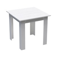 Set dining Manka I-Caron, Pako World, 3 piese, Alb, 80x80x77 cm - 5
