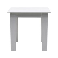 Set dining Manka I-Caron, Pako World, 3 piese, Alb, 80x80x77 cm - 6