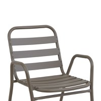Set dining Valor-Sussie, Pako World, Metal, Sampanie, 110x60x70 cm - 3
