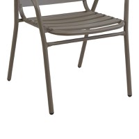 Set dining Valor-Sussie, Pako World, Metal, Sampanie, 110x60x70 cm - 4