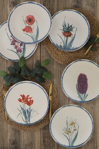 Set farfurii, 6 bucati Arvorismo Alb 25x25x2 cm - 2