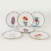 Set farfurii, 6 bucati Arvorismo Alb 25x25x2 cm - 3