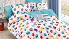 Set Lenjerie de Pat Macarons 6 Piese Dormy (Finet)