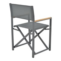 Set masa si scaune 3 buc de gradina Mabu-Kliton Pako World Antracit 80x80x74 cm - 3