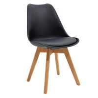 Set masa si scaune 5 buc Balou Pako World Negru 120x120x75 cm - 2