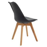 Set masa si scaune 5 buc Balou Pako World Negru 120x120x75 cm - 3