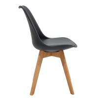 Set masa si scaune 5 buc Balou Pako World Negru 120x120x75 cm - 4