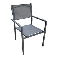 Set masa si scaune 5 buc de gradina Moly-Kliton B Pako World Antracit 150x80x74 cm - 2