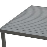 Set masa si scaune 5 buc de gradina Moly-Kliton B Pako World Antracit 150x80x74 cm - 9