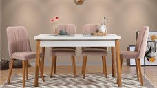 Set Masa si Scaune 5 Piese Costa 0900 - 1 AB