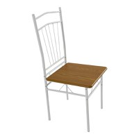 Set masa si scaune 5 piese Reforia Natural 110x60x74 cm - 4