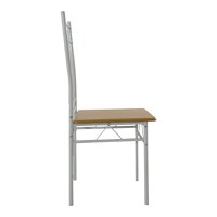 Set masa si scaune 5 piese Reforia Natural 110x60x74 cm - 6