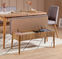 Set masă și scaune (5 piese) Vina, Pin atlantinc Soho - 2