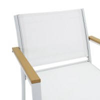 Set Masa si Scaune Lounge Jacie 4 Piese Alb - 11