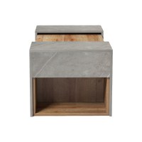 Set Masuta de cafea 3 buc Morfi Maro 105x45x37 cm - 6