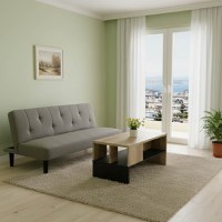 Set mobilier sufragerie 2 buc Ambience Gri inchis 167x77x73 cm - 1