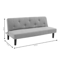 Set mobilier sufragerie 2 buc Ambience Gri inchis 167x77x73 cm - 6