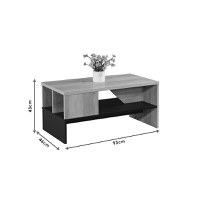 Set mobilier sufragerie 2 buc Ambience Gri inchis 167x77x73 cm - 7