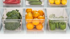 Set organizator frigider, 3 piese 729 Transparent 20x32.5x7 cm