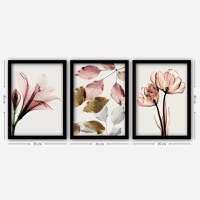 Set tablouri canvas (3 bucati) 3SC194 Multicolor 35x45 cm - 2