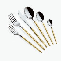 Set tacamuri 36 bucati Almeria Auriu 23.4x23.4x23.4 cm - 1
