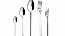 Set tacamuri 60 bucati CUT01 Argintiu 20.3x20.3 cm
