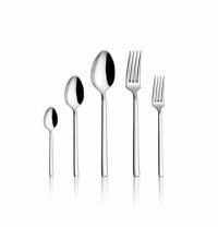 Set tacamuri 60 bucati CUT01 Argintiu 20.3x20.3 cm - 1